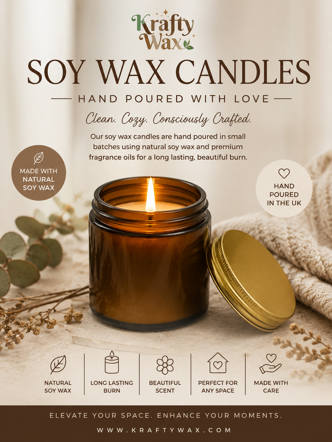 Kraftywax Cauldron Scented Products