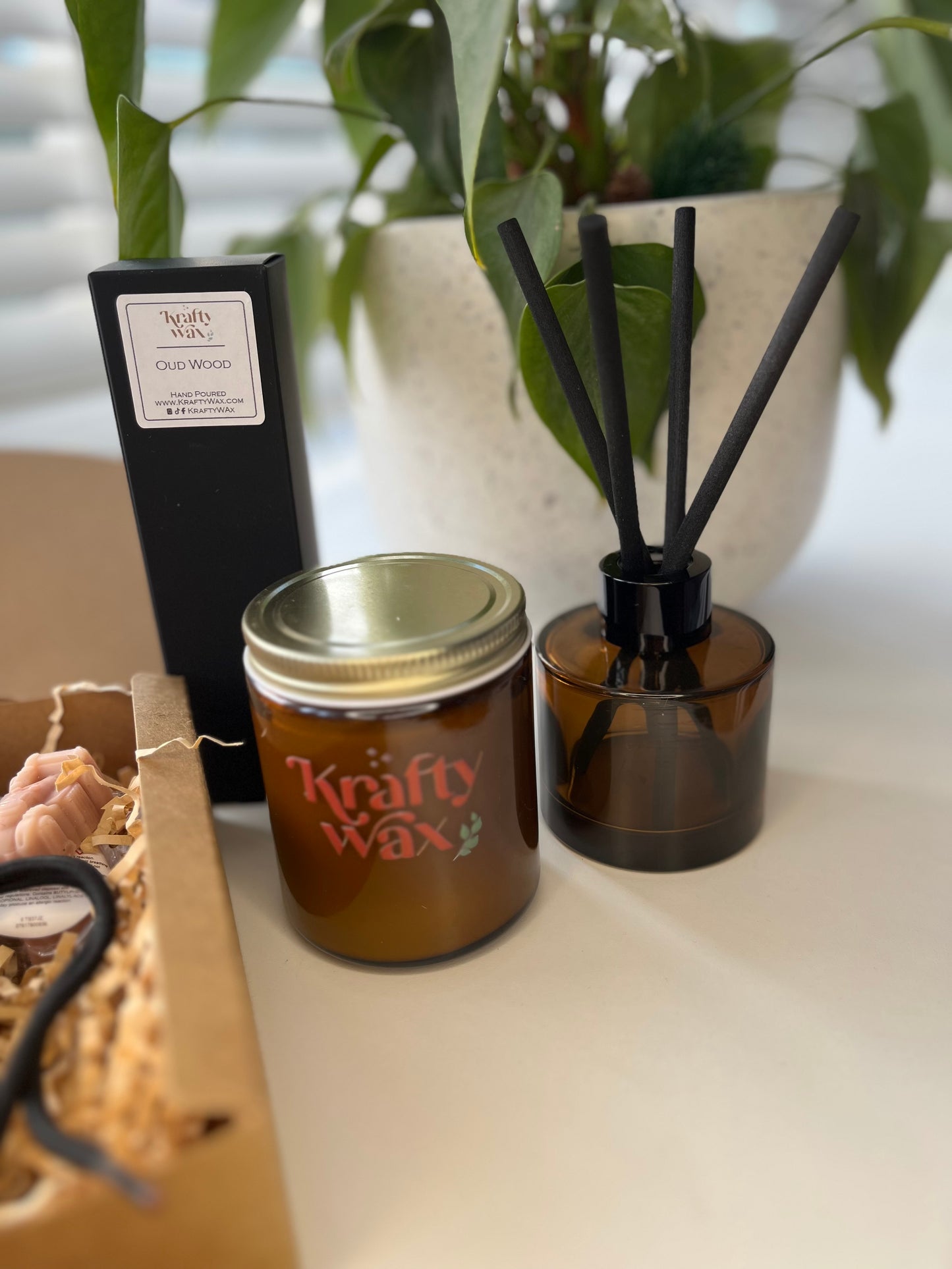 Kraftywax Oud Wood Gift Sets