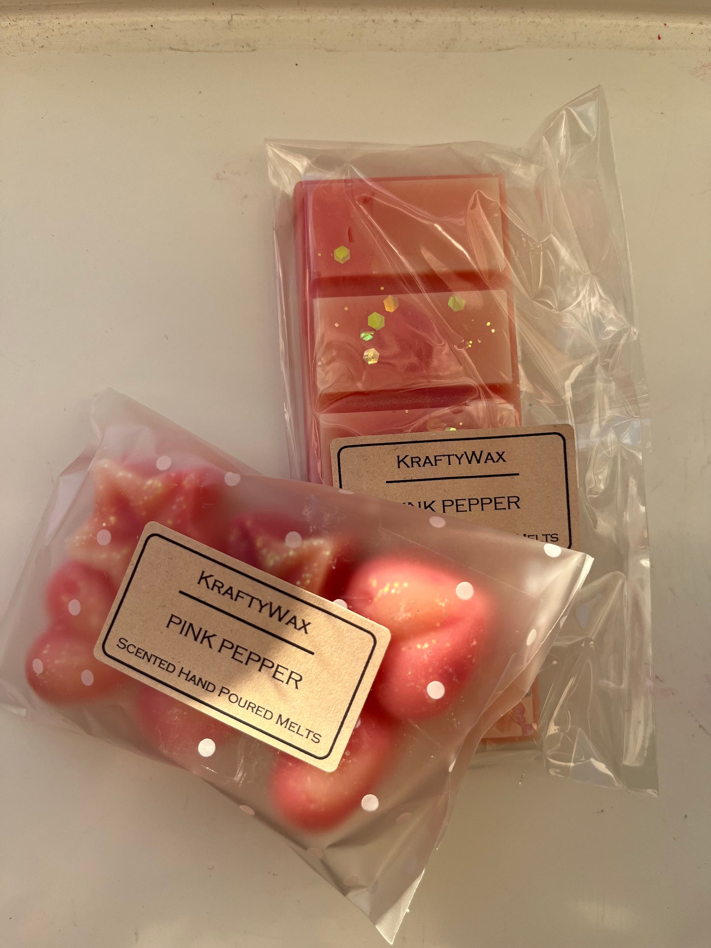 Kraftywax Pink Pepper Scented Products