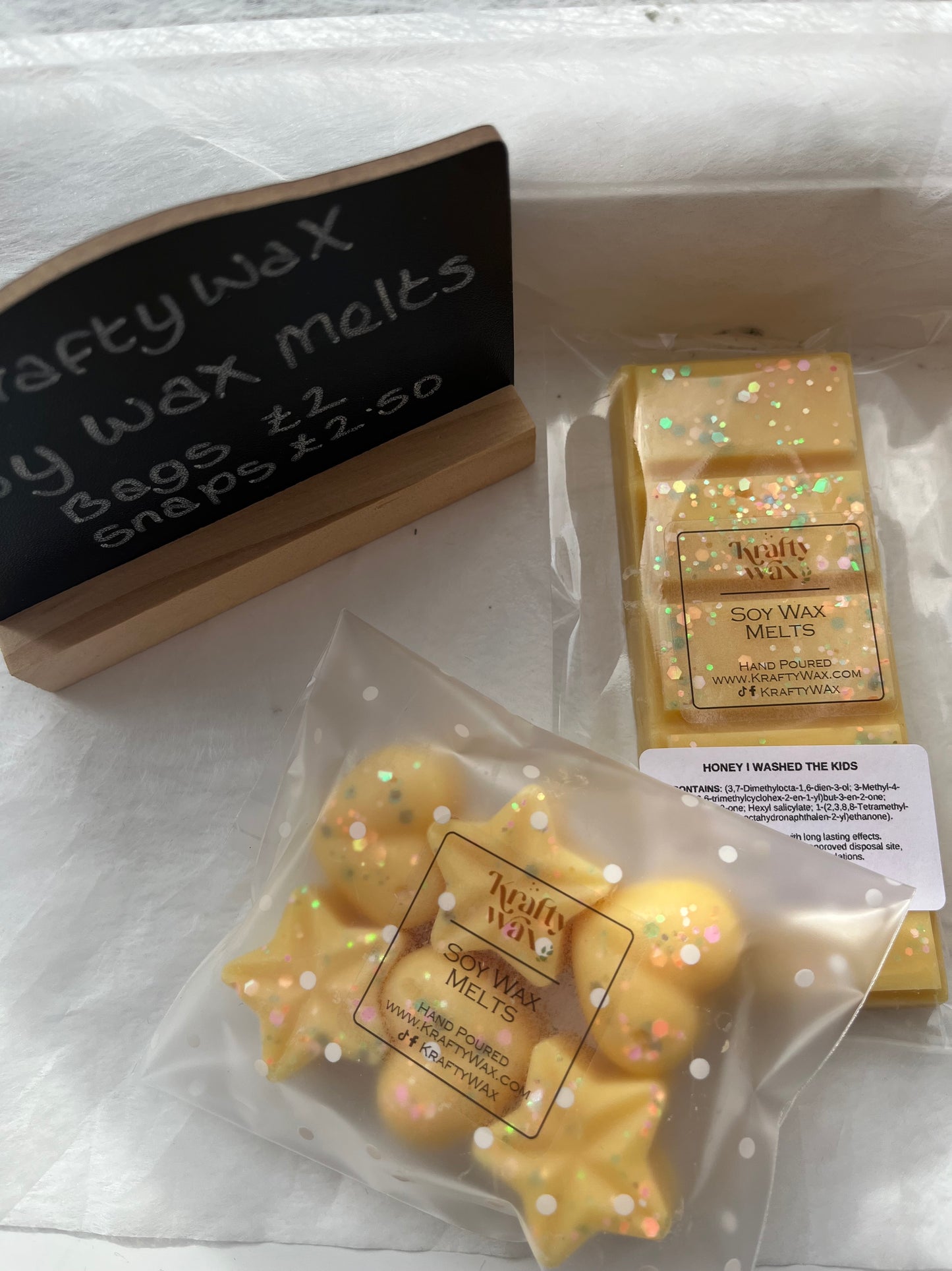 Kraftywax Honey I Washed The Kids Scented Products