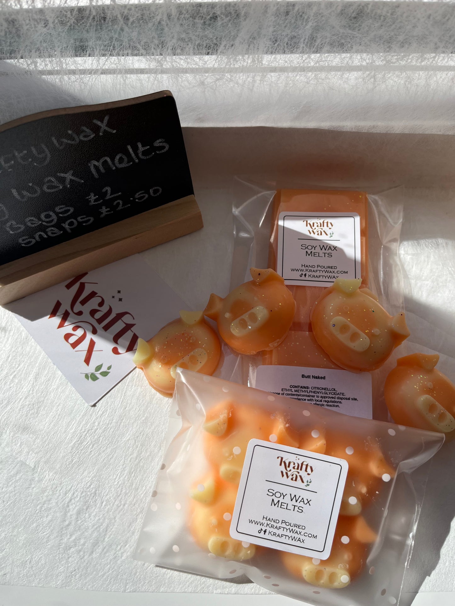 Kraftywax Butt Naked Scented Products