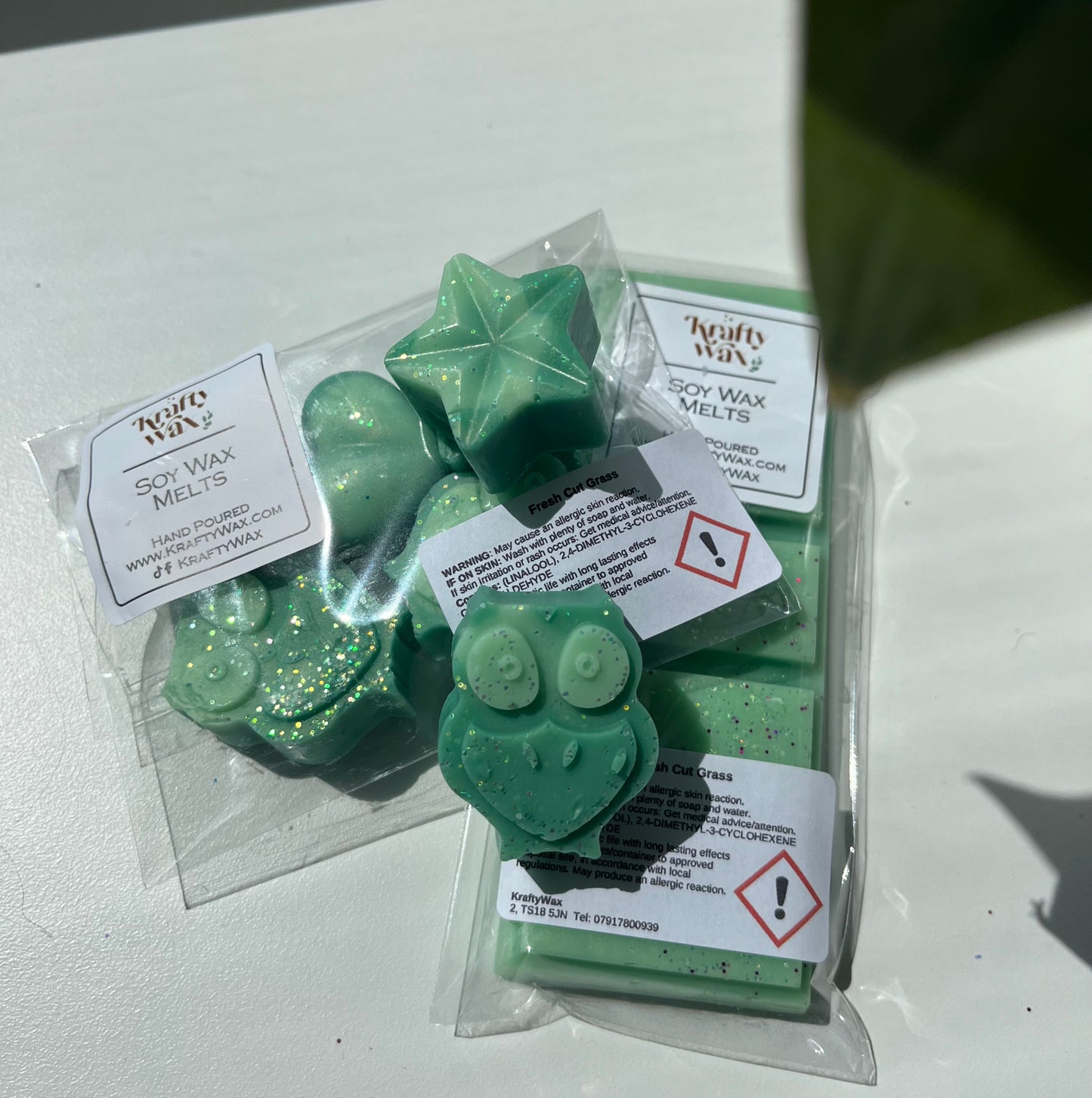 Kraftywax Fresh Cut Grass Scented Products
