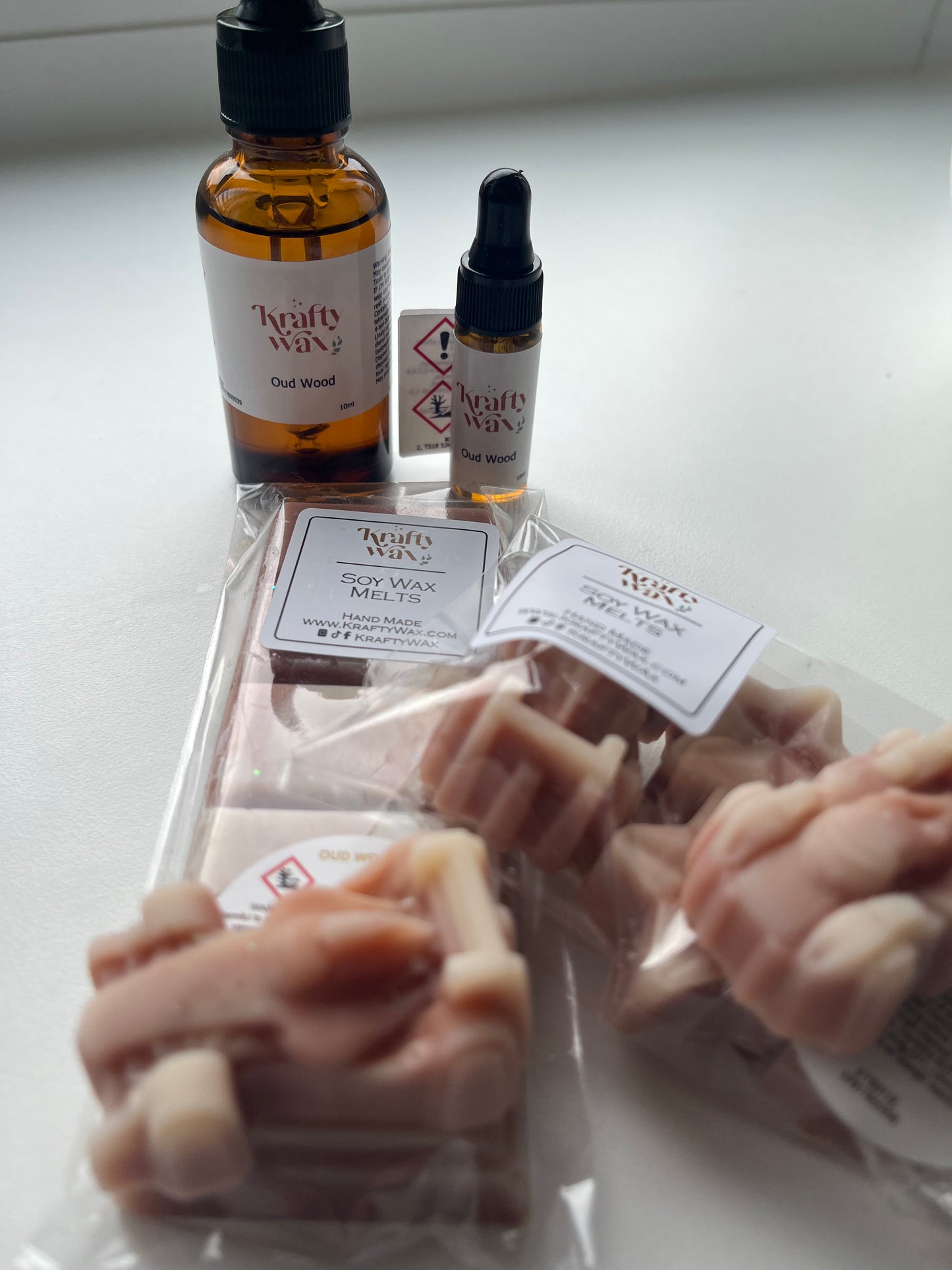 Kraftywax Oud Wood Scented Products