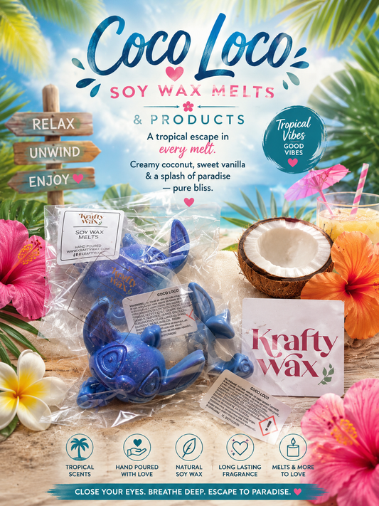 Kraftywax Coco Loco Scented Products