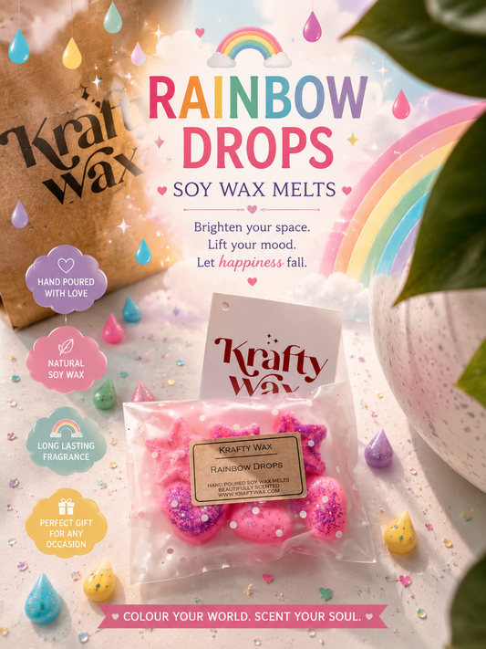 Kraftywax Rainbow Drops Scented Products