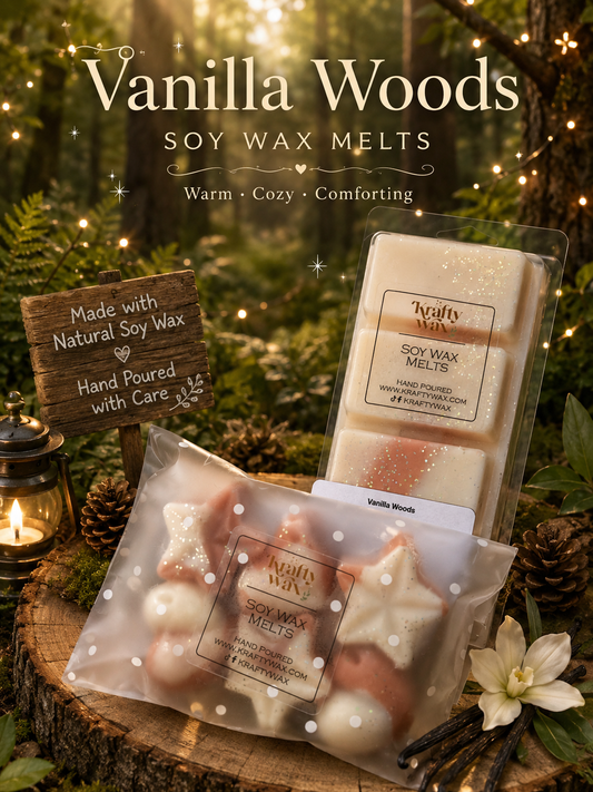 Kraftywax Vanilla Woods Scented Products