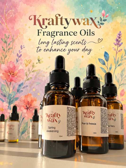 Kraftywax Chamomile & Sandalwood Scented Products