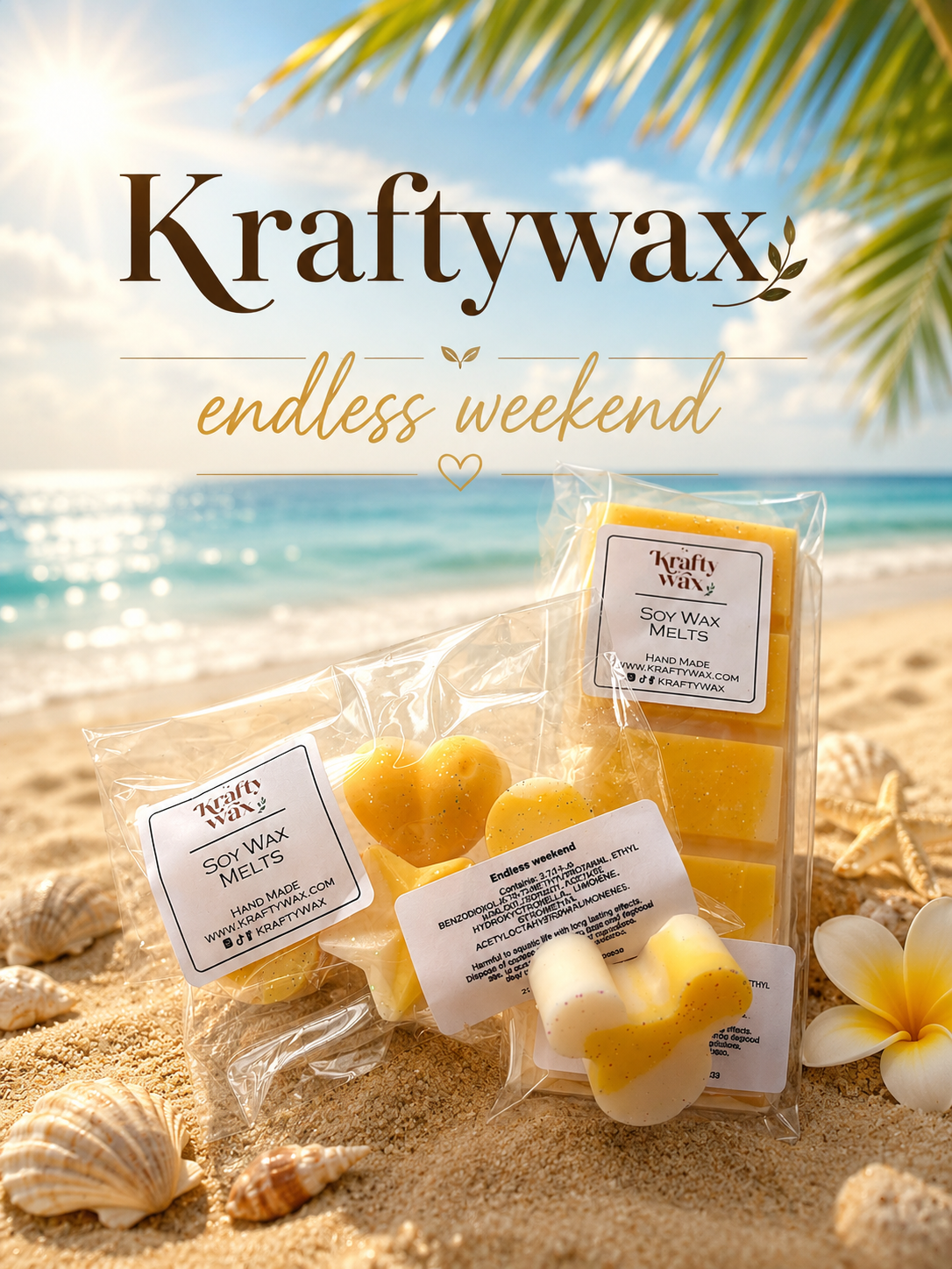 Kraftywax Endless Weekend Scented Products