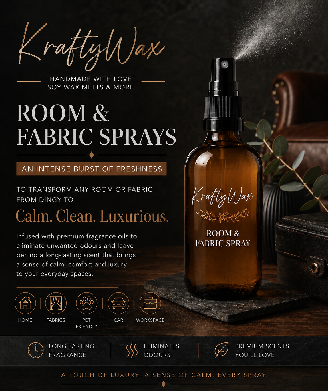 Kraftywax Dragons Blood scented products