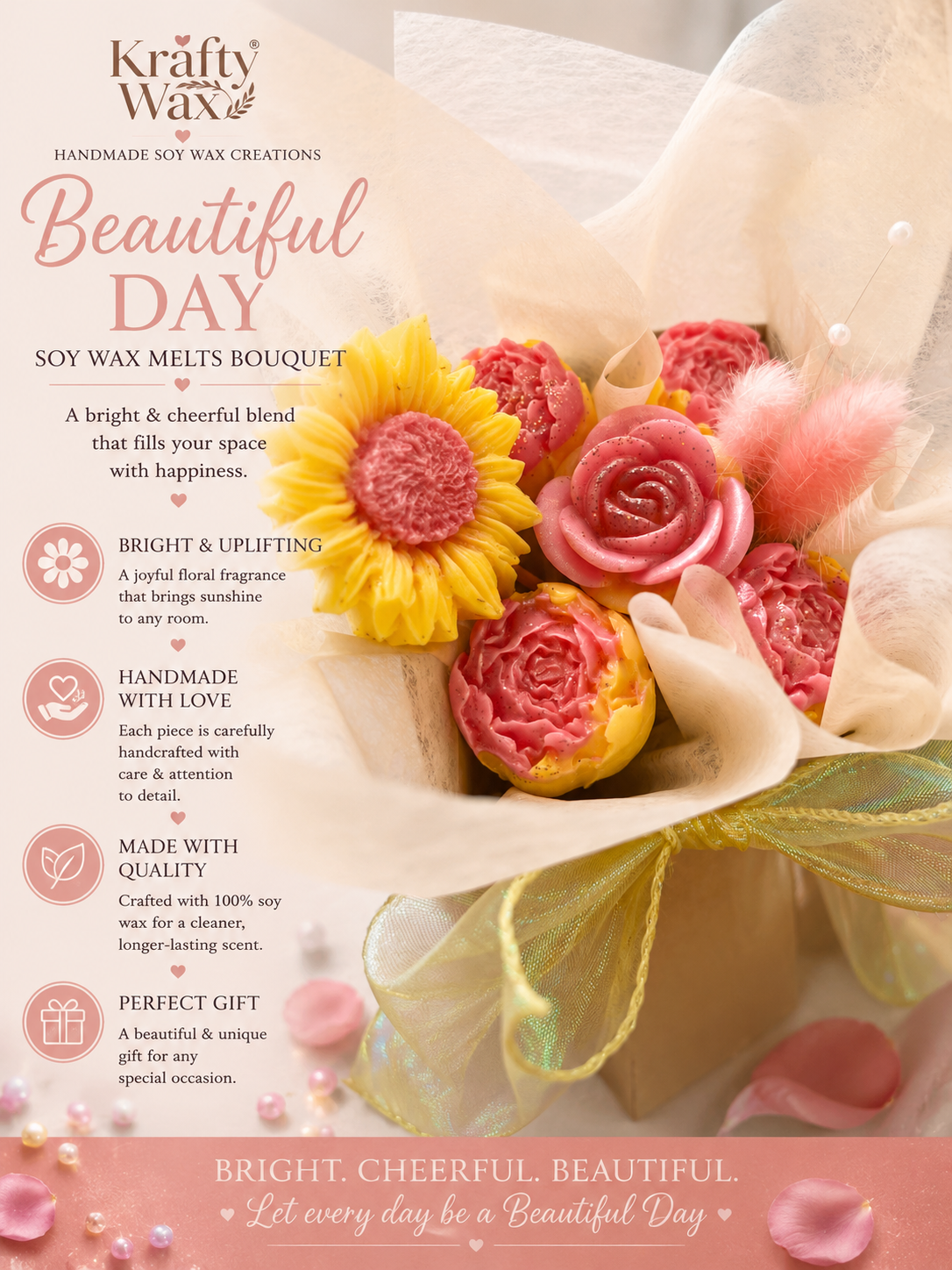 Kraftywax Beautiful Day Scented products