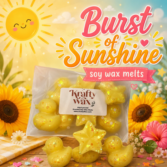 Kraftywax Burst Of Sunshine Scented Products