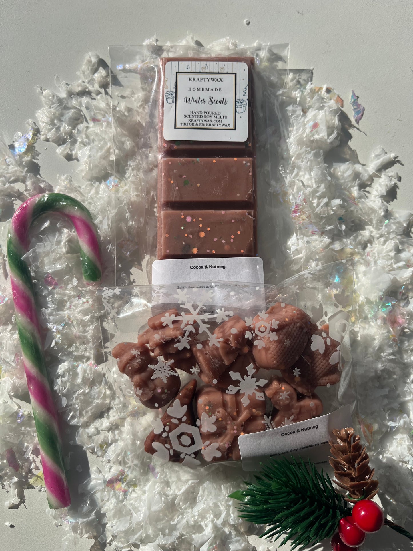 Kraftywax Cocoa & Nutmeg Scented Products