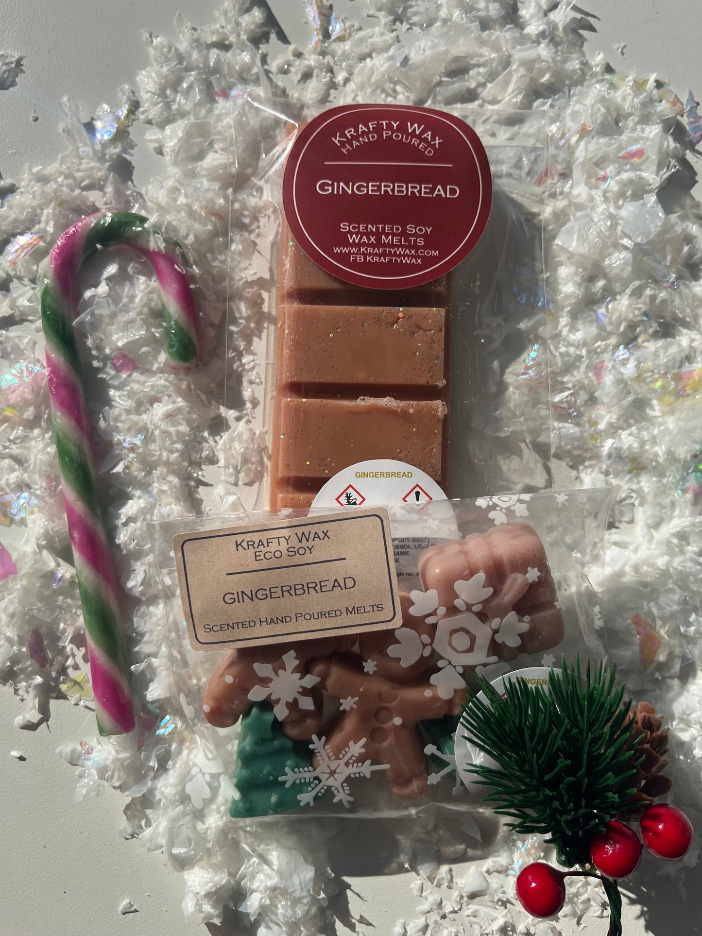 Kraftywax Gingerbread Scented Products