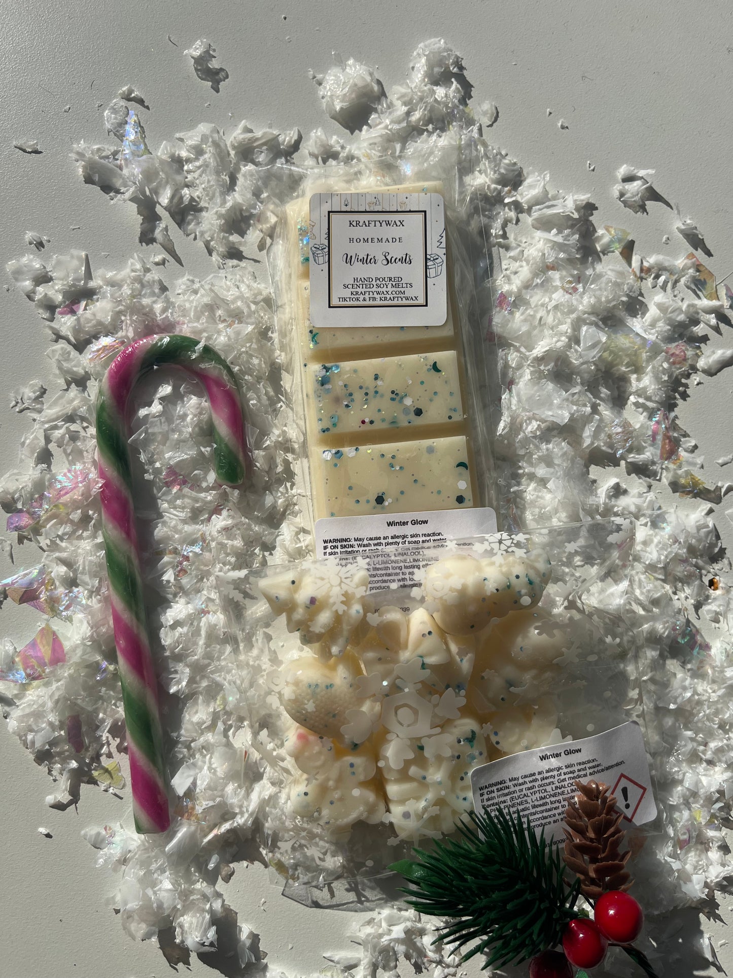 Kraftywax Winter Glow Scented Products