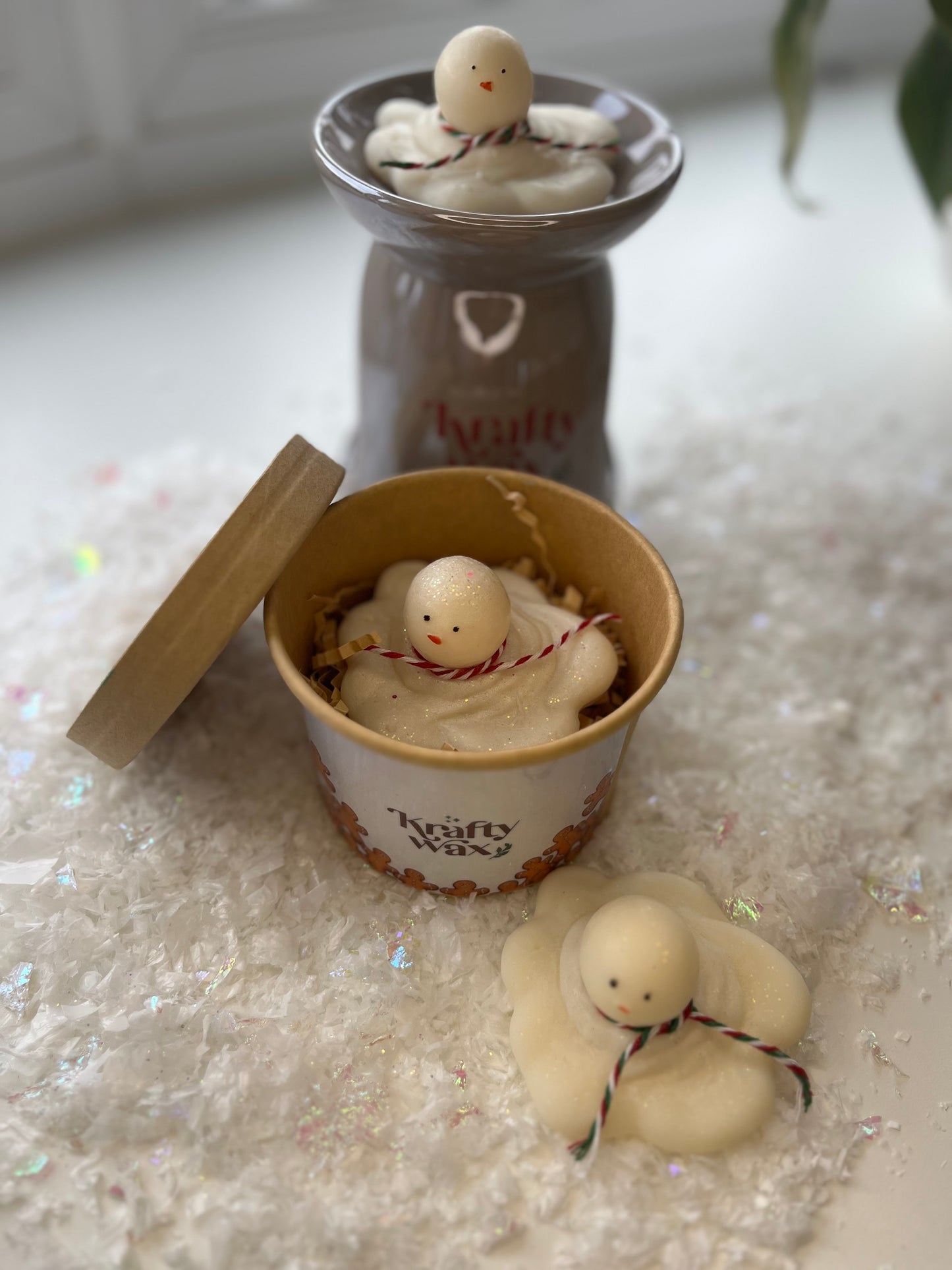 Kraftywax Sparkling Snow Scented Products