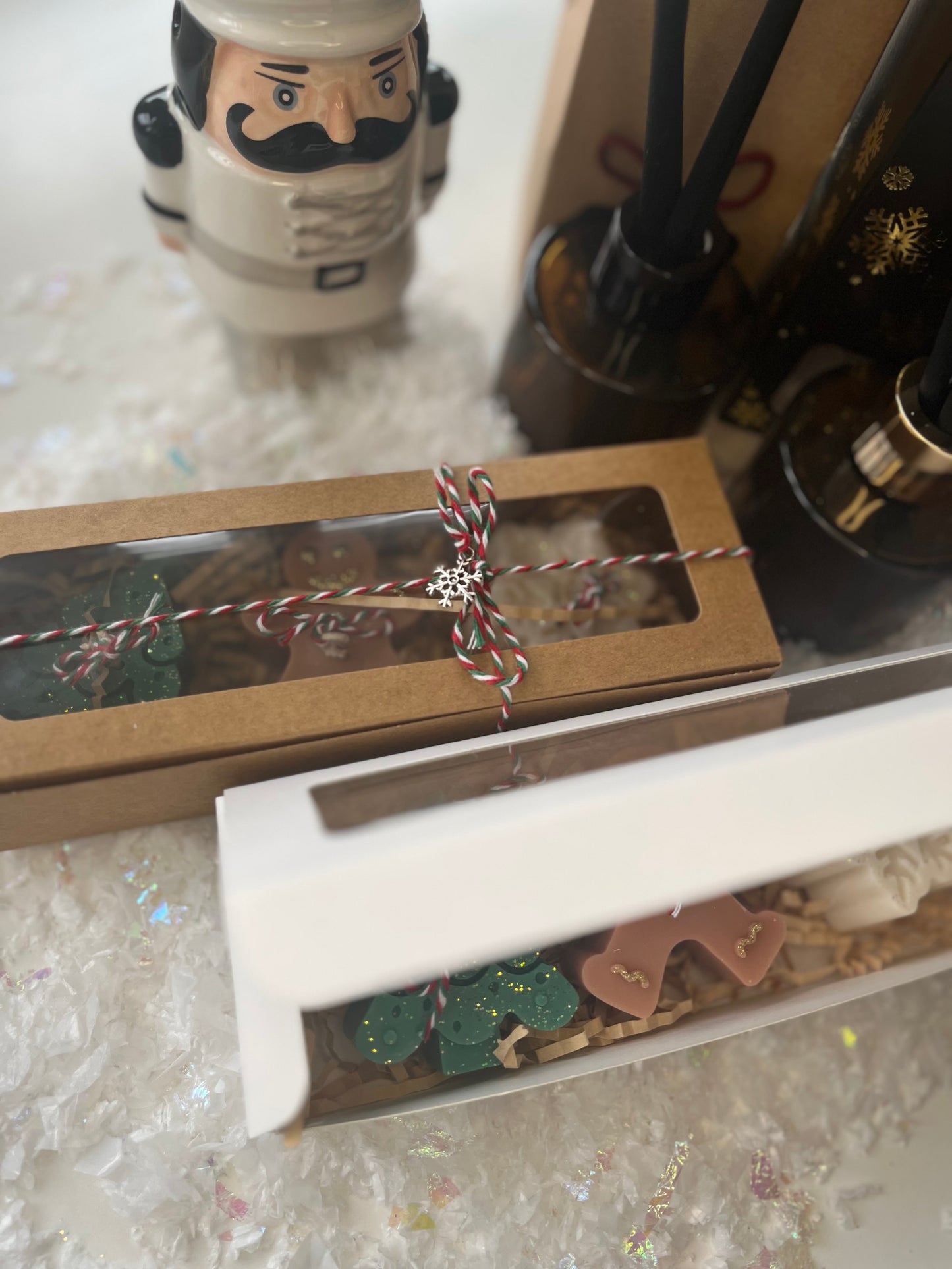 Kraftywax Christmas Pillar Candle Giftset