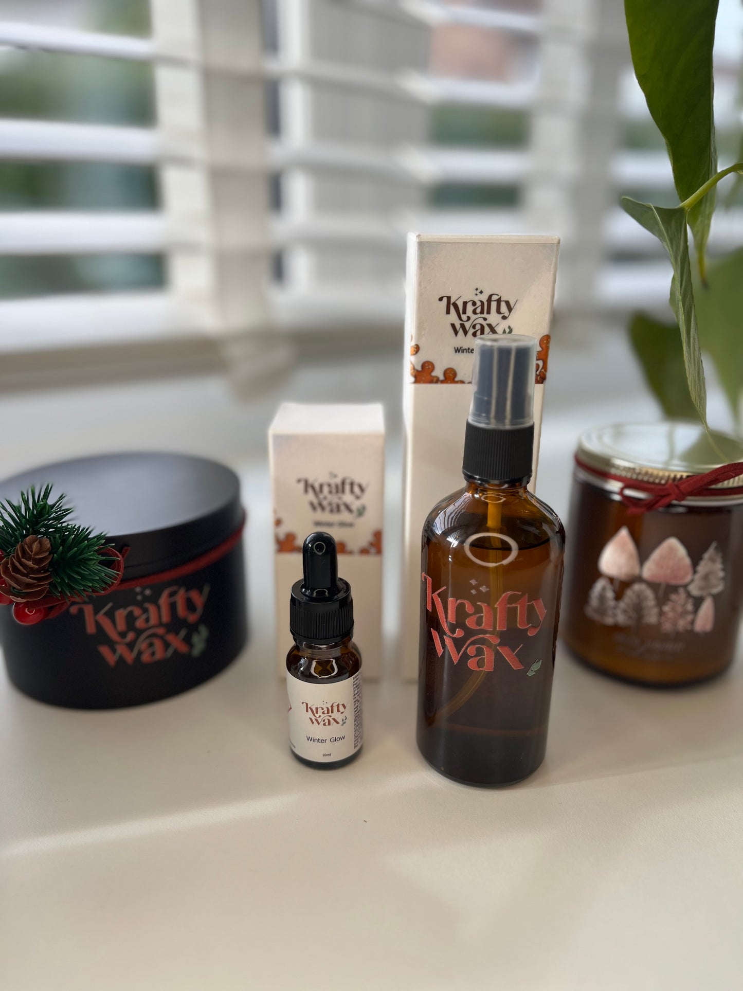 Kraftywax Winter Glow Scented Products