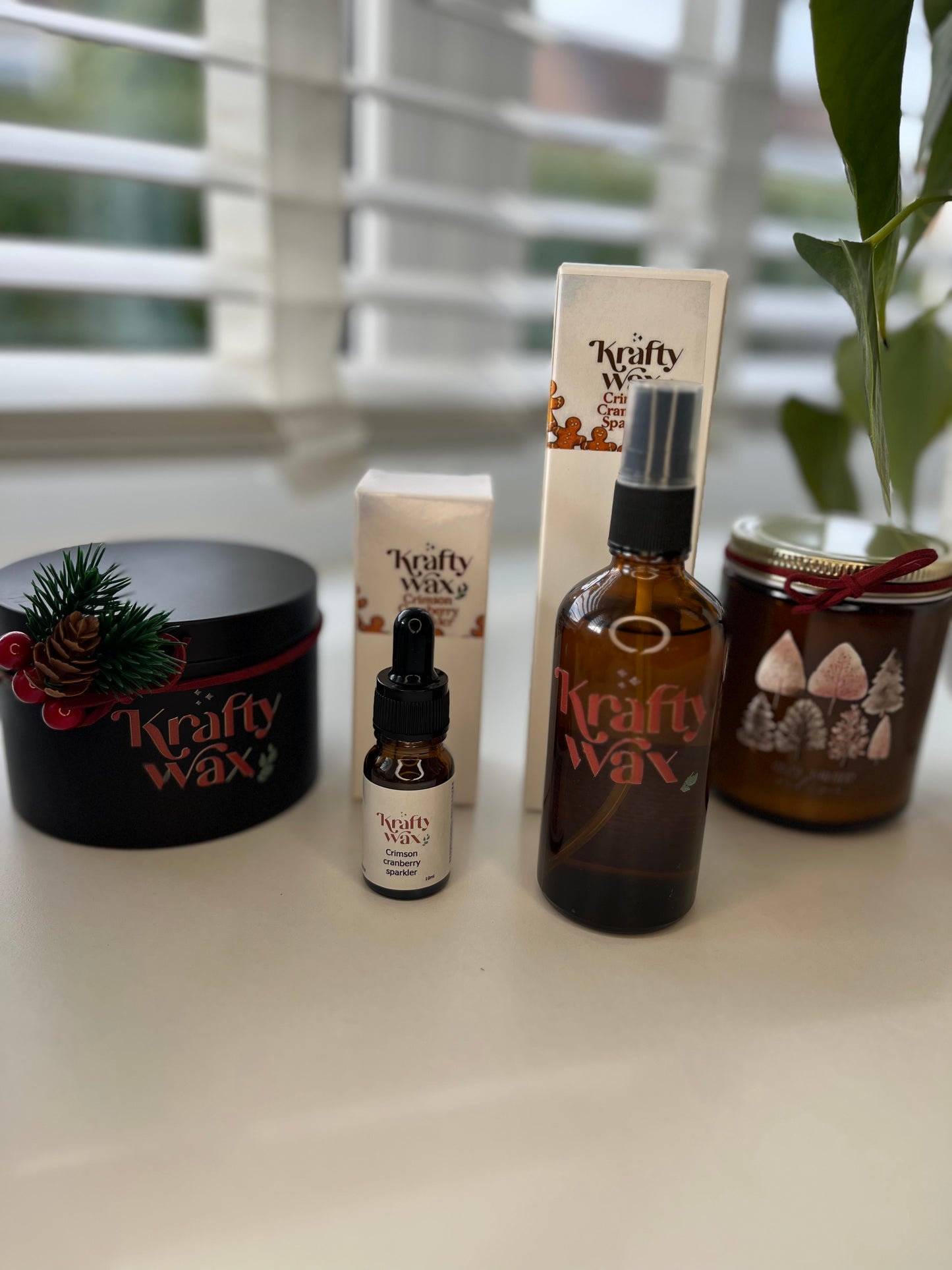 Kraftywax Crimson Cranberry Sparkler Scented Products