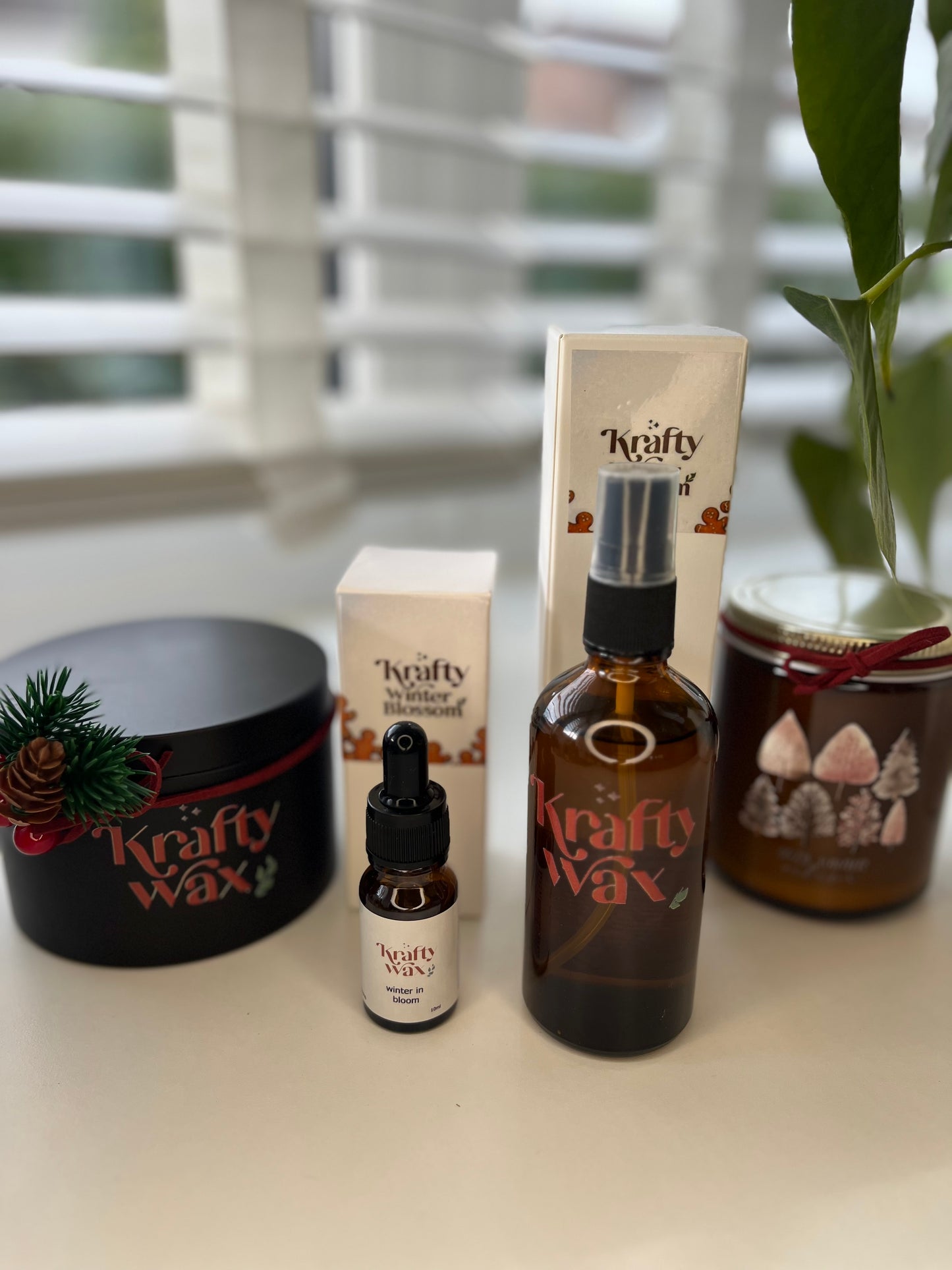 Kraftywax Winter Blossom Scented Products