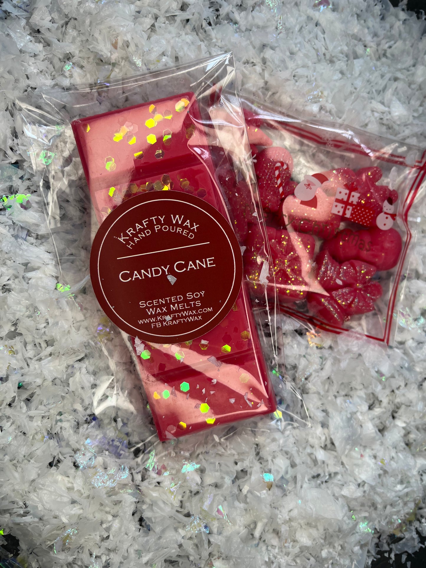 Kraftywax Candy Cane Scented Products
