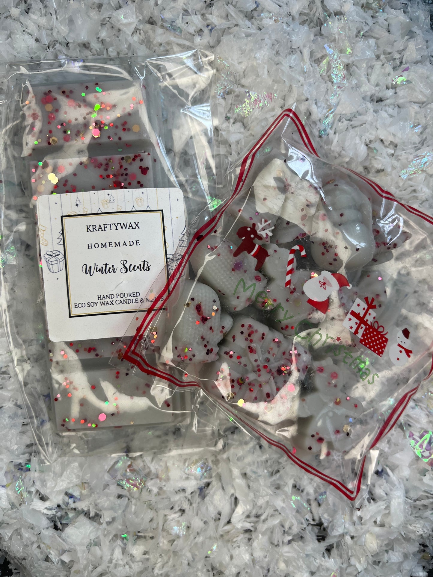 Kraftywax Crackling Log Fire Scented Products