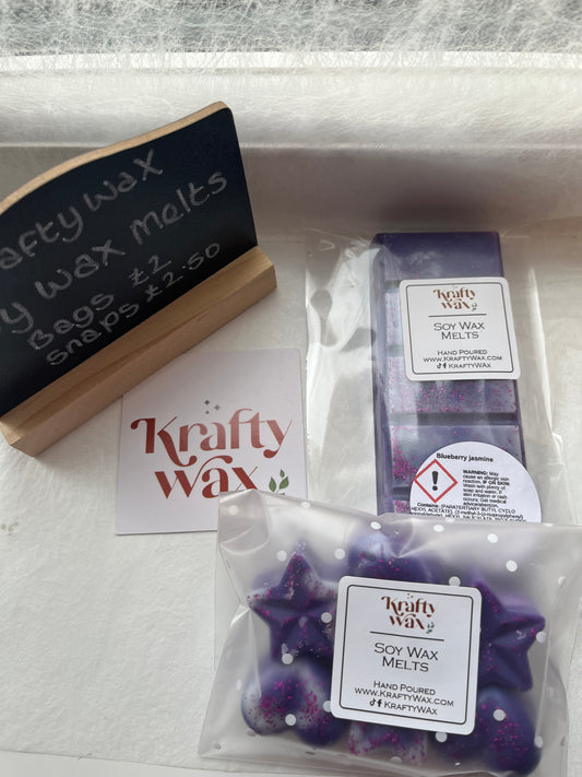Kraftywax Blueberry Jasmine Scented Products