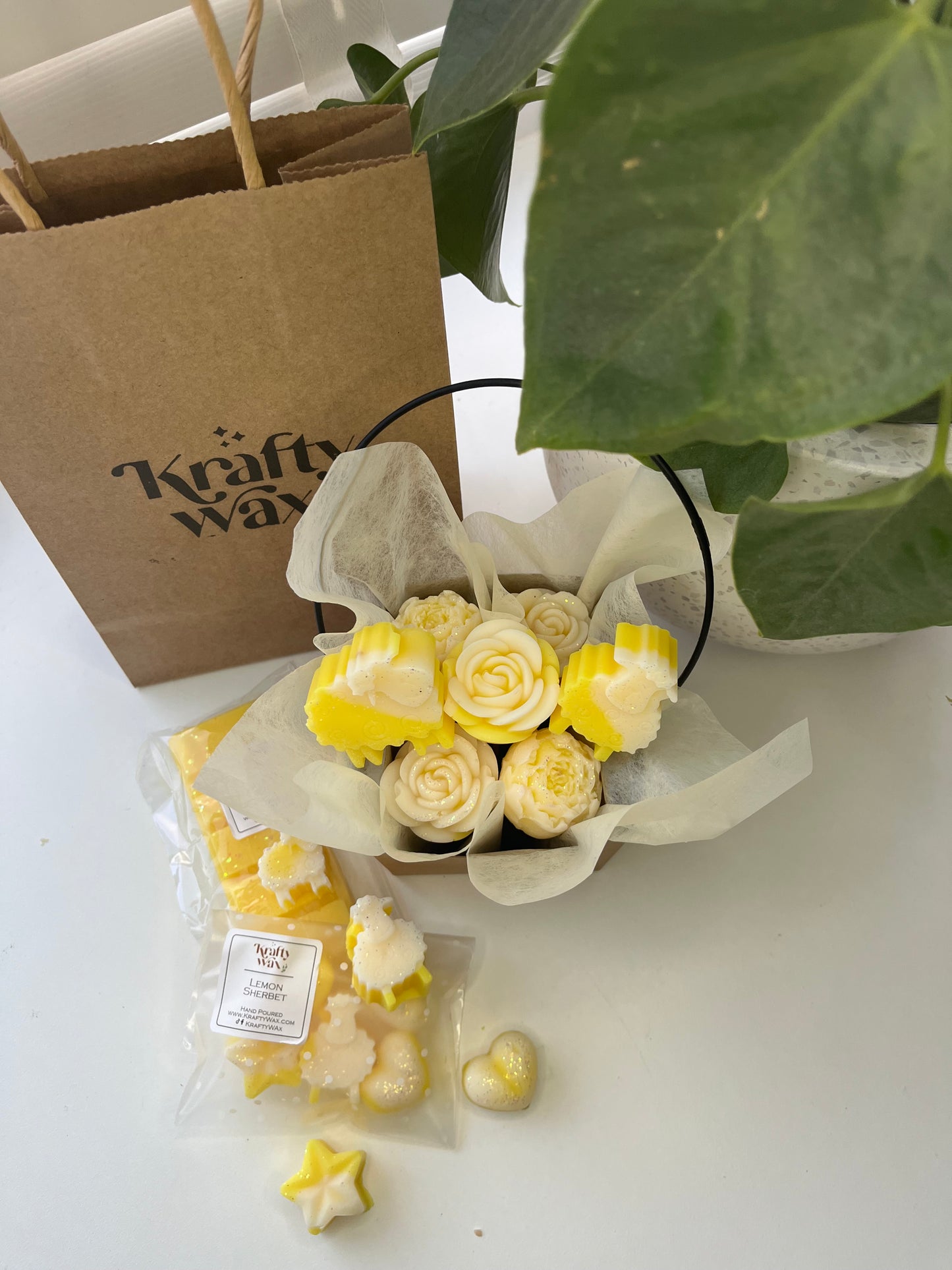 Kraftywax Lemon Sherbet Scented Products